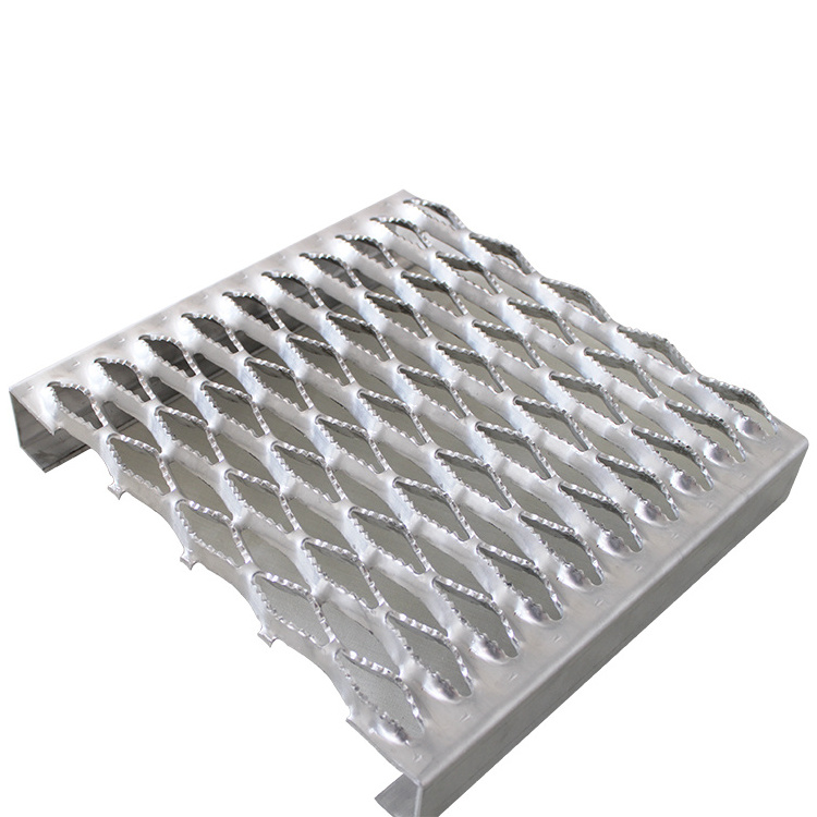 Traction tread plank grating Round Hole metal Anti Skid Plate for Perforated Metal Flooring Walkway