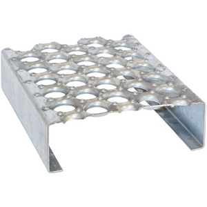 Stainless Steel Perforated Anti-skid Plate For Walkway stainless steel screen sheets metal grip strut steel plate with hole