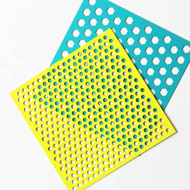 Aluminum Perforated Metal Mesh Perforated Metal Ceiling Tiles Anping Building Materials