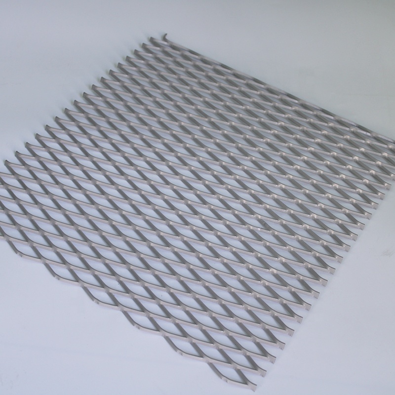 Pvc Coated PVDF Coated Platform Expanded Metal Mesh Fence Grating Diamond Shape Expanded Metal Mesh