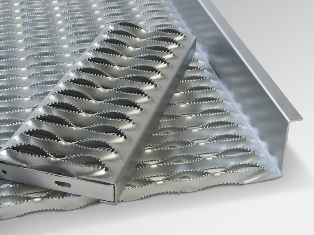 Grip Strut Safety Grating Platform Perforated Safety Grating Anti Skid Perforated Plate