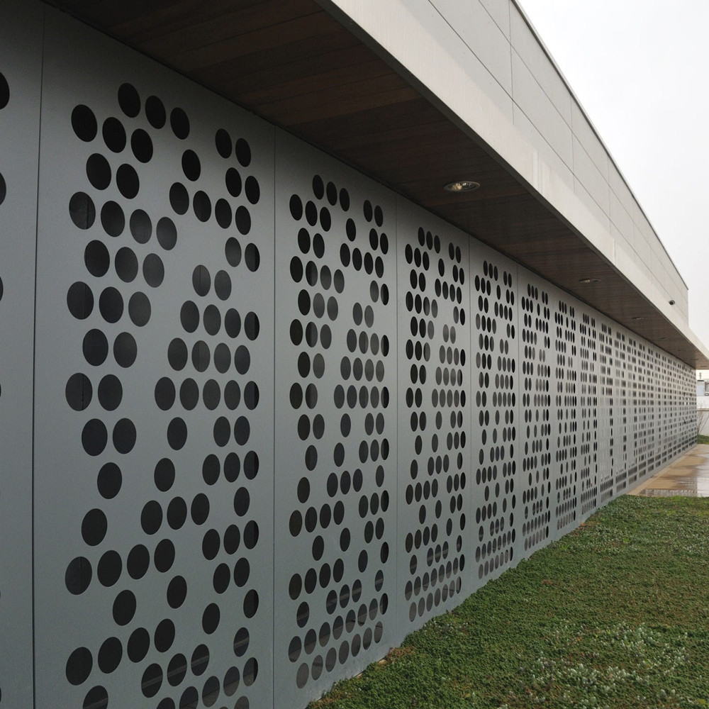 Interior Wall Decorative Aluminum Perforated Metal Mesh Cladding System Aluminum Composite Panel