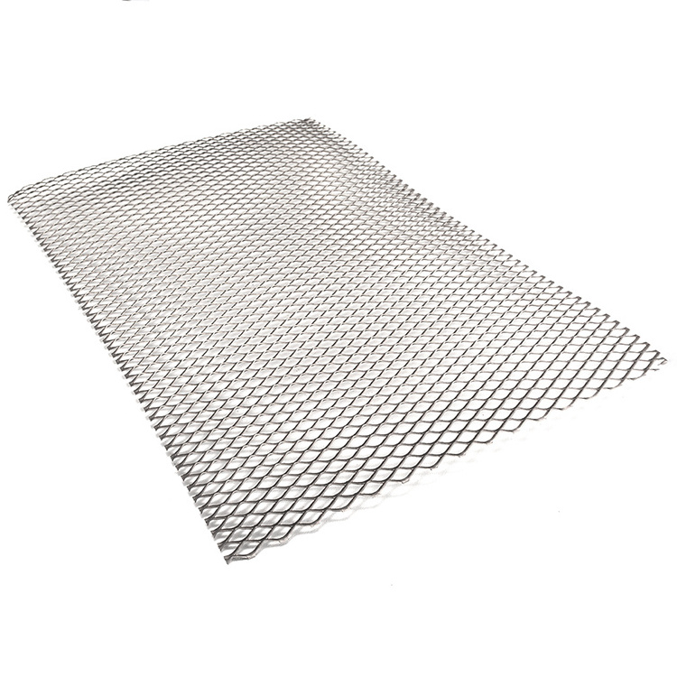 flattened 3/4 #9 galvanized stainless steel grid diamond expanded metal wire mesh