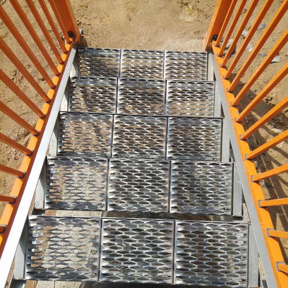 aluminum perforated scaffolding walkway plank board floor