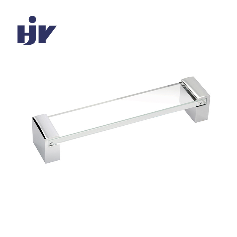 HJY Hot selling Clear Tempered glass Acrylic handle Organic glass Acrylic handle Acrylic Door handle