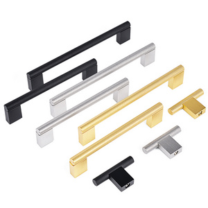 Hardware Products Kitchen Handles Aluminum Profile Wardrobe Cupboard Cabinets Drawer Furniture Handles