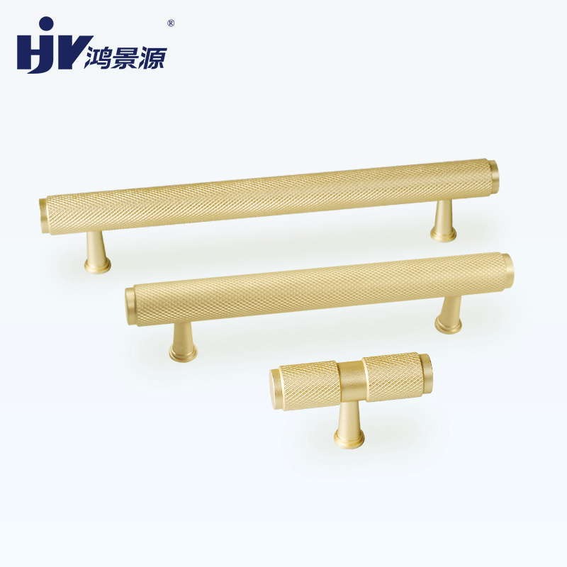 Luxury Aluminum furniture hardware fancy Gold /matte black cabinet handles drawer wardrobe handle pull for kitchen cupboard