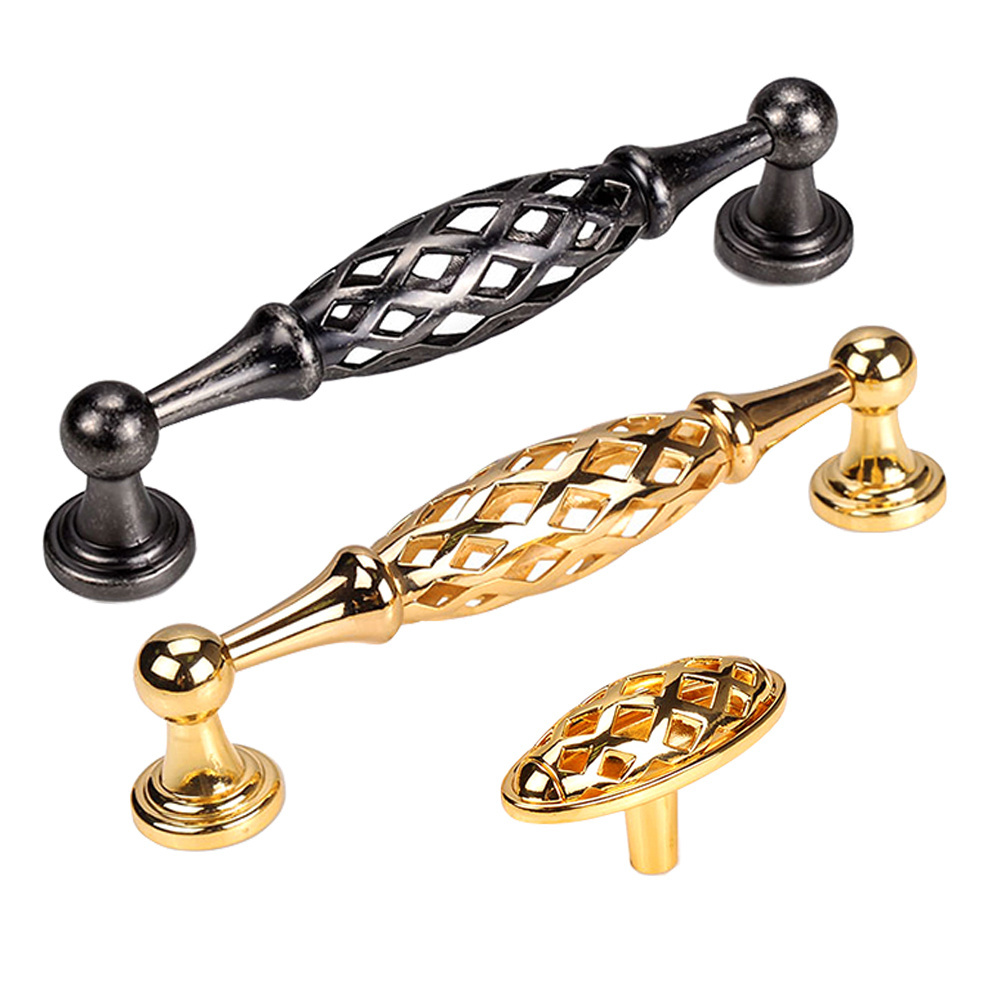 Good price high quality modern cabinet handles gold Antique bronze modern china wholesale cabinet knobs and handles