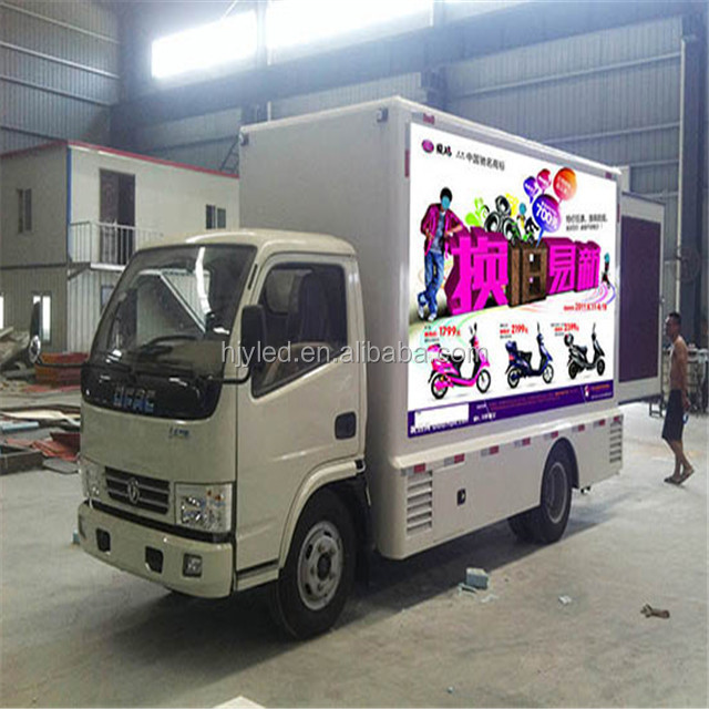 p10 Custom car advertising screen, led advertising screen, advertising car led display