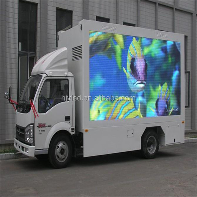 p10 Custom car advertising screen, led advertising screen, advertising car led display