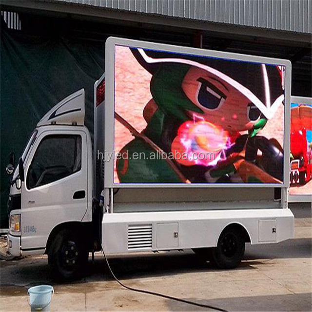 p10 Custom car advertising screen, led advertising screen, advertising car led display