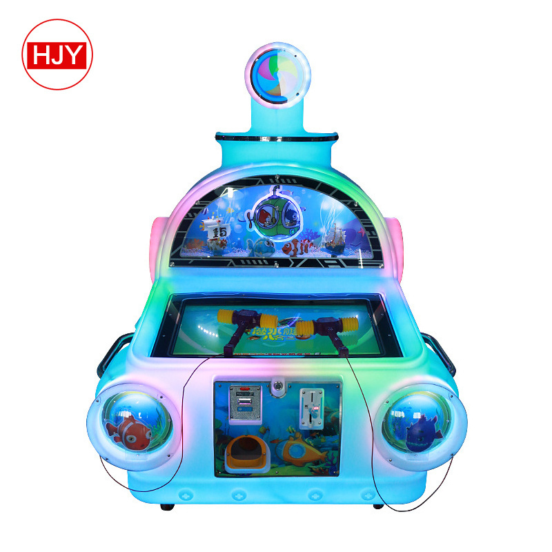 Kids Super Water Indoor Amusement Coin Operated Redemption Lottery Machine Water Shooting Arcade Game Machine For Sale