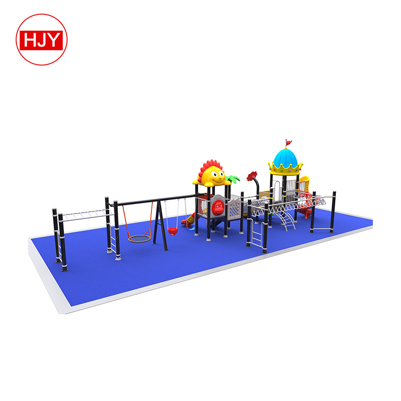 children's slide parts outdoor play structure plastic playground for school