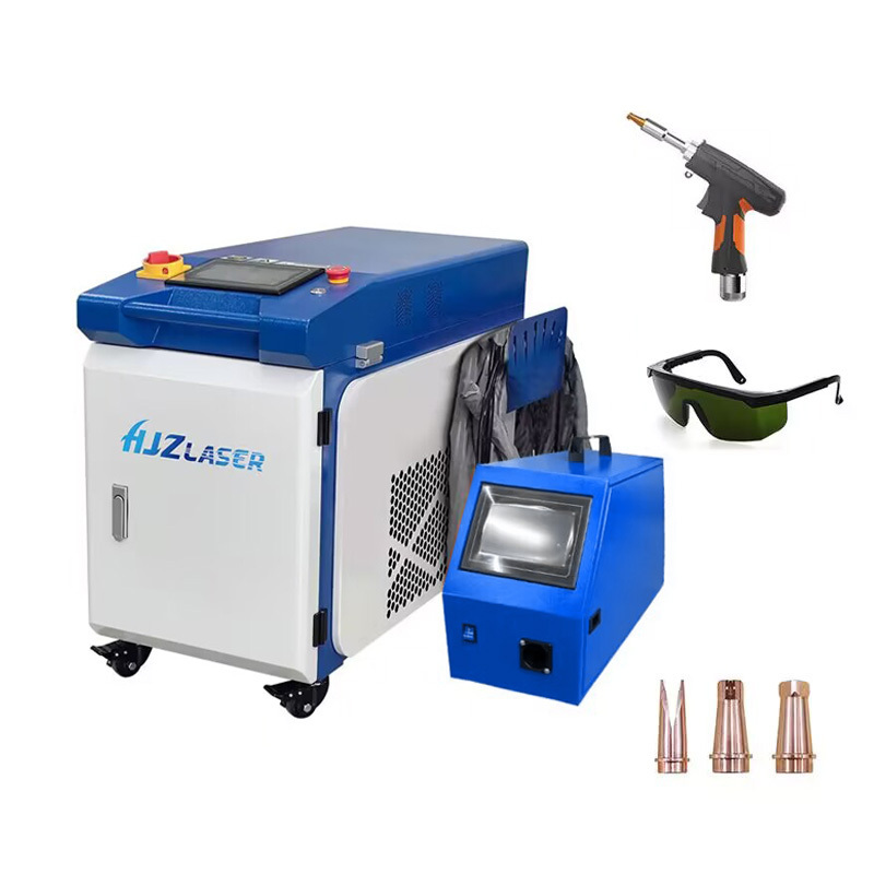 All in one 1000w 1500W Laser welder Stainless steel Aluminum Iron Metal Fiber Laser Welding Machine For Sale