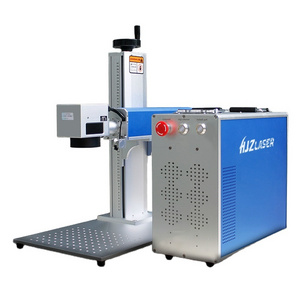 HJZ portable fiber laser engraving machine for metal 20w metal engraver