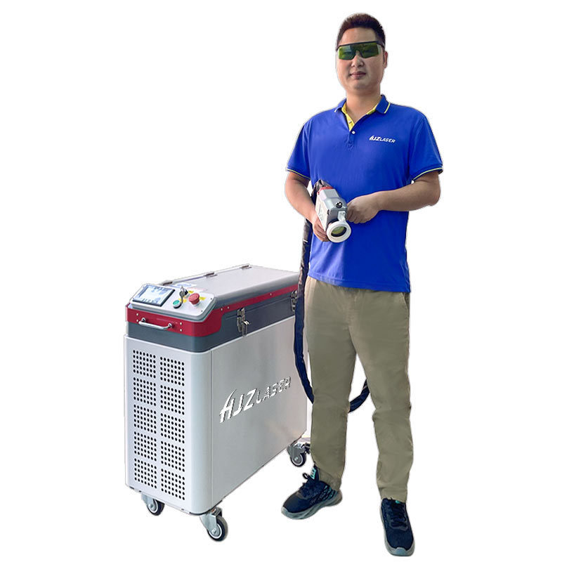 Portable 200W 300w Pulsed Fiber Laser Cleaner for Wood Brick Stone Removal