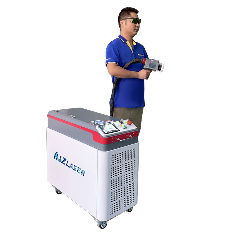 Portable 200W 300w Pulsed Fiber Laser Cleaner for Wood Brick Stone Removal