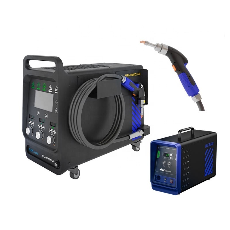 1500w Air-cooled Mobile laser welding machine With Portable Wire Feeder Machine