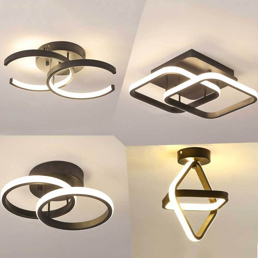 Decorative Modern Celling Led Lights For Home Bedroom Living Room Fixture Round Lamps Surface Mounted Hot Selling Indoor Ceiling