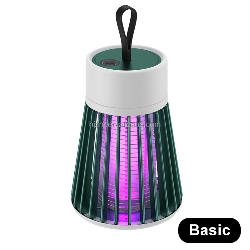 2021New Electric Shock Mosquito Killer Lamp USB Fly Trap Zapper Insect Killer Repellent Anti Mosquito Trap For Bedroom Outdoor