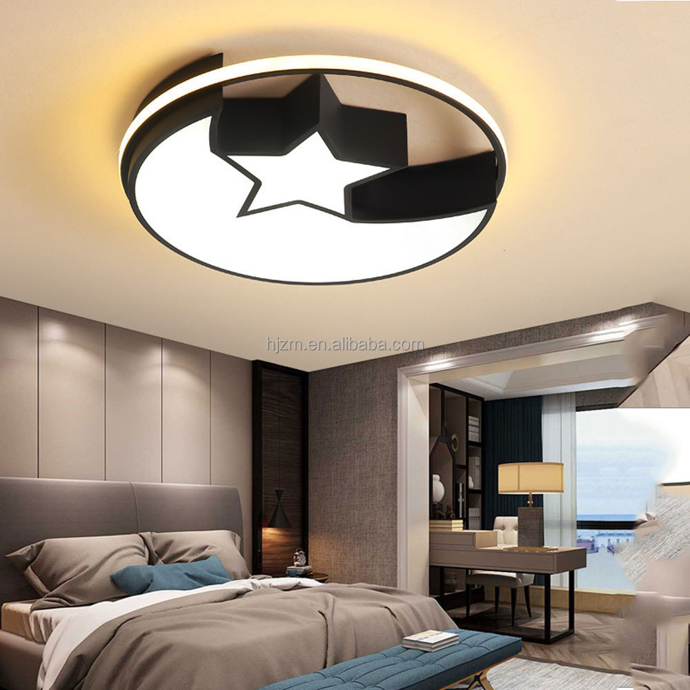 Nordic Square Modern Home Led Ceiling Lamp Surface Bedroom Living Room Lighting Fixtures  Simple Fashion House