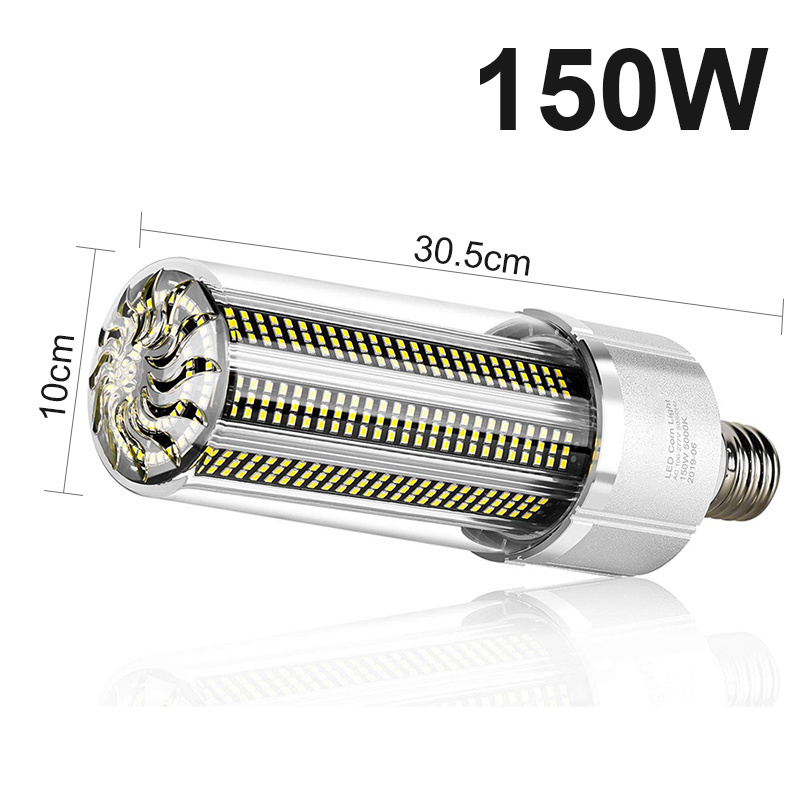 Super Bright LED E27 Corn Bulb 25W-200W LED Lamp 110V 220V Smart IC E39 E40 Big Power For Outdoor Playground Warehouse Lighting