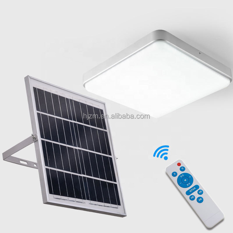 Solar Ceiling Lights Outdoor Indoor For Room Shed Home With Remote Control 50w 200w 300w