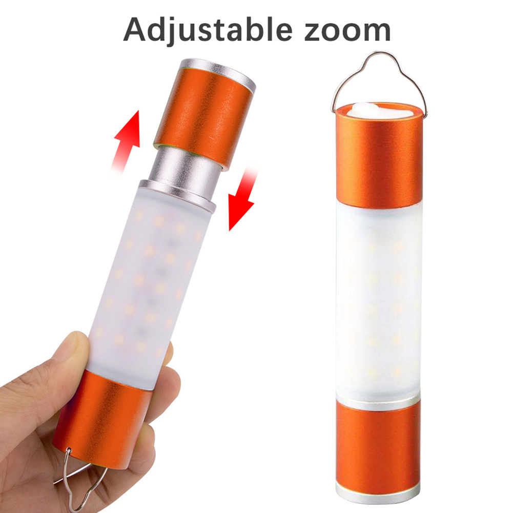 Camping outdoor camping flashlight tent light lighting Type-c charging interface can be used as a charging treasure side light w