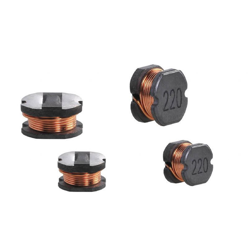 LD2 Series 10uH to 470uH Metalized Drum Core Power Inductors PCB Mount Fixed Inductors