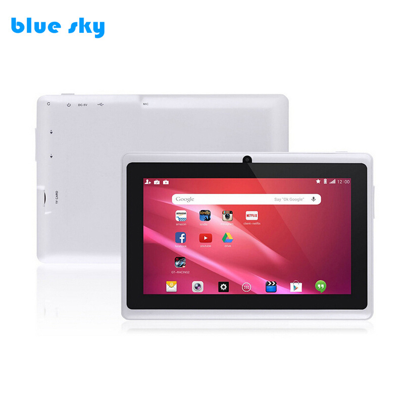 Cheapest Android 4.4 Quad Core Q88 with Lowest Price and best quality  Dual Cameras Wifi Kids Tablet PC