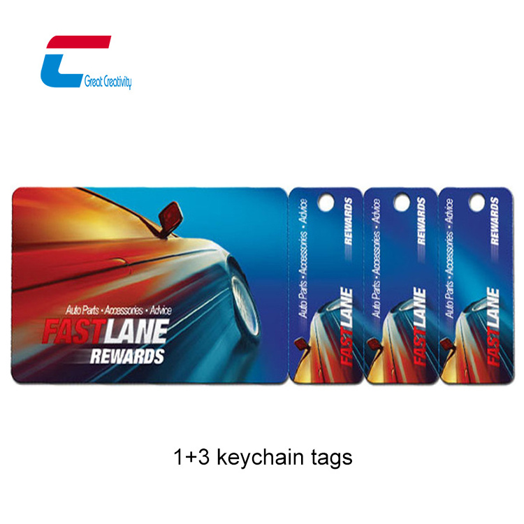 Factory Custom Printing Combo Loyalty PVC Plastic Business Barcode Gift VIP Card PVC Membership Card