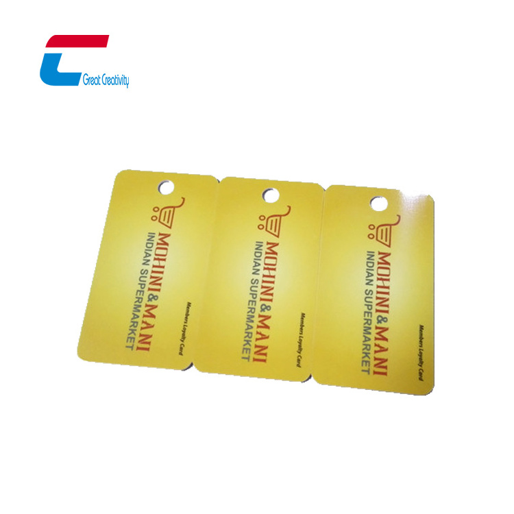 Factory Custom Printing Combo Loyalty PVC Plastic Business Barcode Gift VIP Card PVC Membership Card