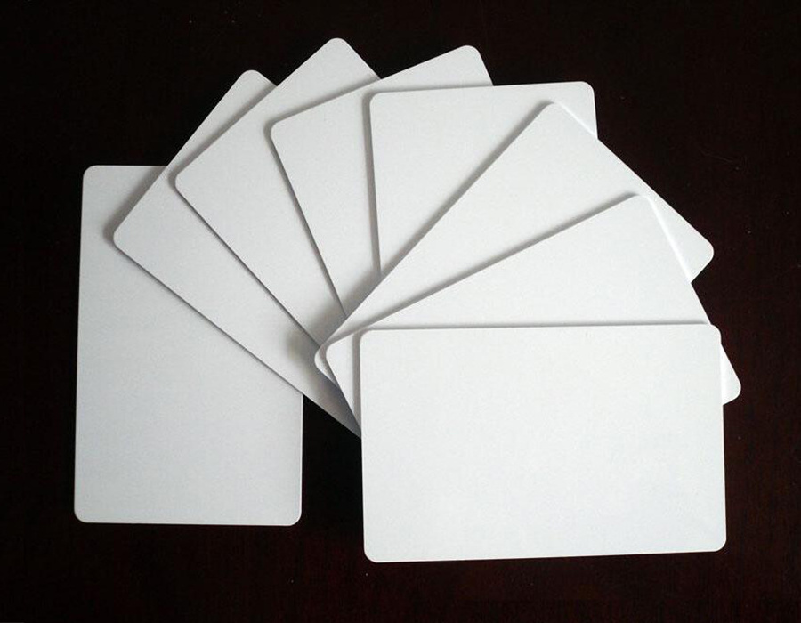 printable pvc plastic blank white id nfc card for printer