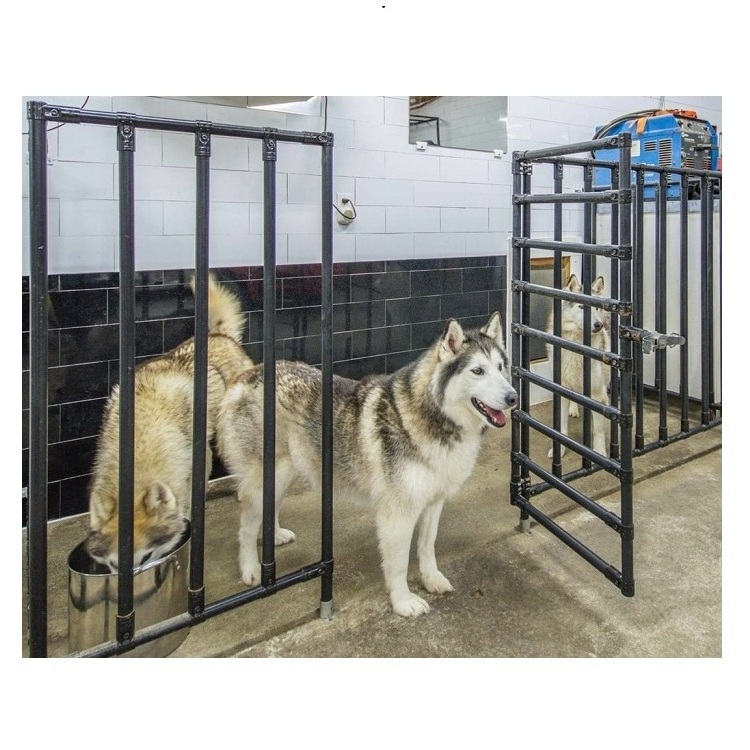 Galvanized Chain Link Cat House Discount /Powder Coated Welded Mesh Dog Kennel / Steel Crate Outdoor Pet Cages