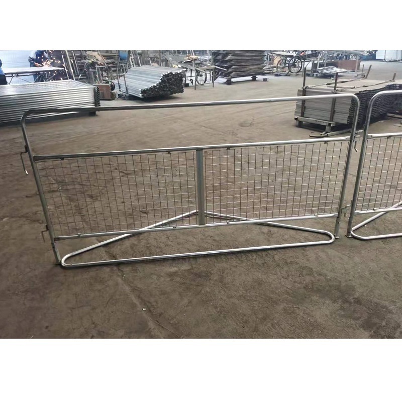 Music Festival Concert Aluminium  Mobile Security Fencing / Temporary Barricade / Crowd Control Barrier For Sale