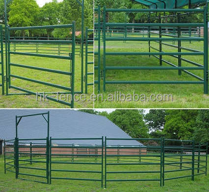 Farm Livestock Circle Working Pen/Cattle Sheep Goat Heavy Duty Yard Fence Yard Panels & Gates For AU/USA/CA