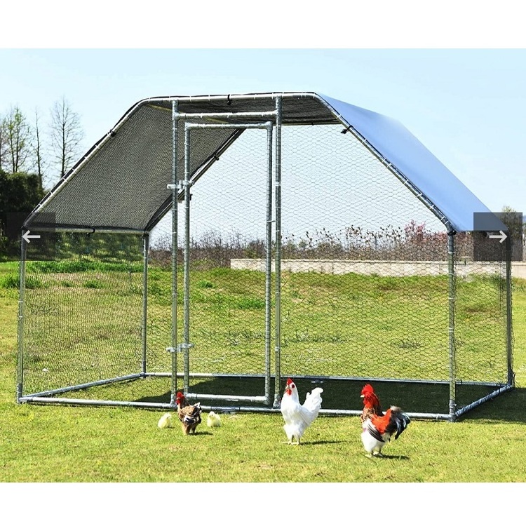 Cheap Metal Poultry Exercise Cage Extra Large 6*9*18ft Walk In Hen Pens Chicken Run Coops Hot Selling USA