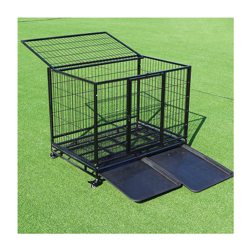 Factory price sales Wholesale Pet Kennel Custom 30 Inch Dog Cages Large Metal Kennels 42 Inch Steel Sale Stainless Dog Cage