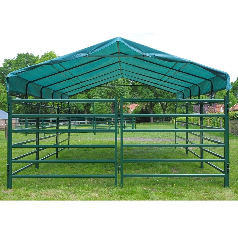 Farm Livestock Circle Working Pen/Cattle Sheep Goat Heavy Duty Yard Fence Yard Panels & Gates For AU/USA/CA