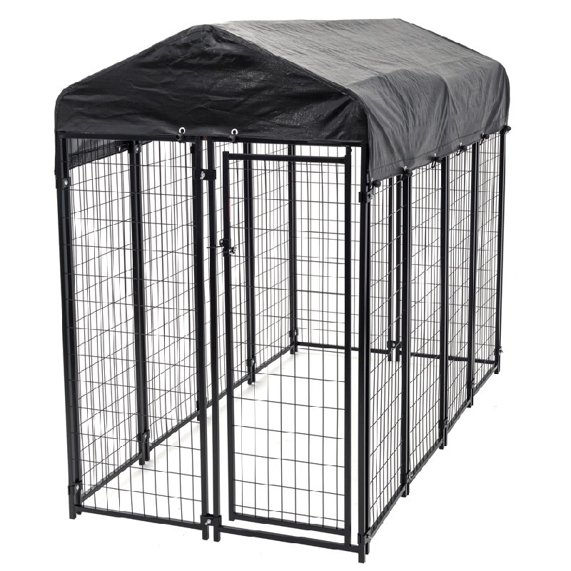 Factory Price High quality chain link dog kennel fence panel/10x10x6 foot galvanized dog kennel /outdoor dog run kennel