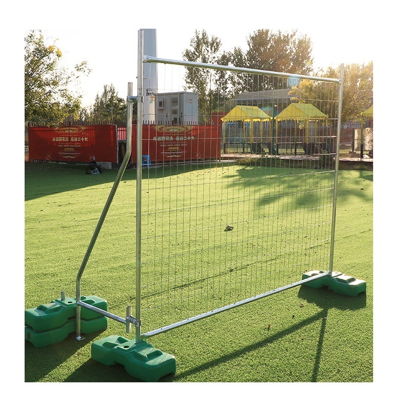 Melbourne Removable Temp Fence Panel /6ft Temp Fence Feet/Construction Site Galvanized Temporary Portable Event Fencing