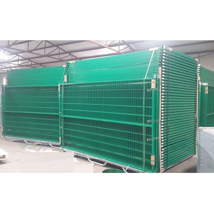 Canadian Job site Outdoor Safety Temporary Fencing, Portable Construction Site Barrier,Dog/Event/Pool Temporary Fence Panels