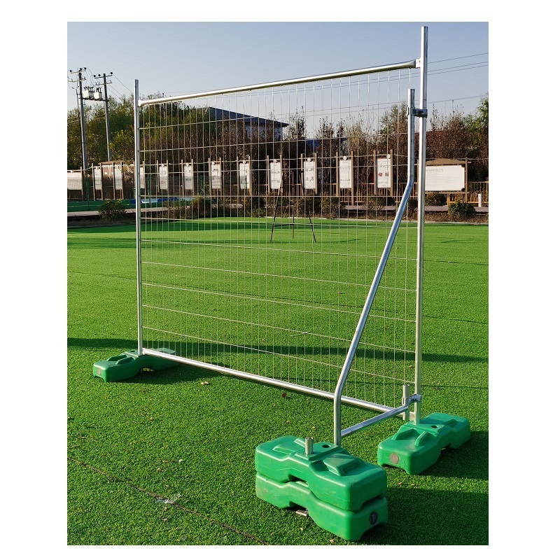 Melbourne Portable Construction Site Fence Panel/2.1*2.4m Galvanised Steel Barrier/Outdoor Dog Run Temporary Event Fence