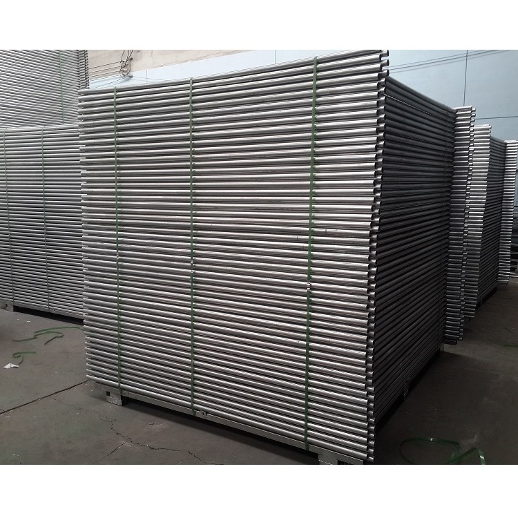 Concrete Base Feet Galvanized Panel Construction Fence / Melbourne Removable Temporary Fence Panel(2.1x2.4m)