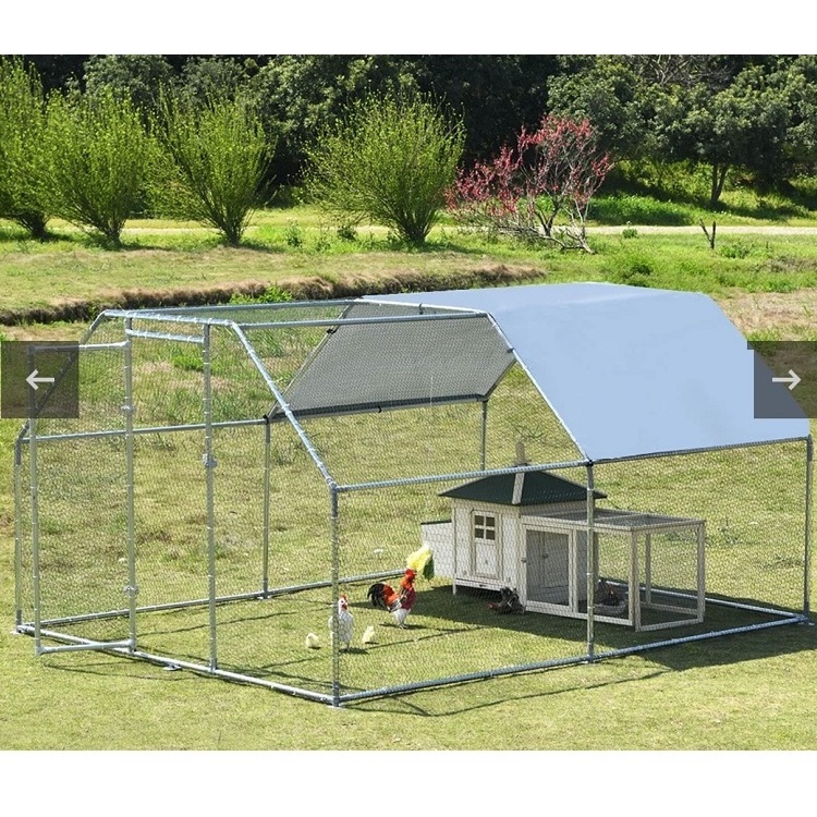 Cheap Metal Poultry Exercise Cage Extra Large 6*9*18ft Walk In Hen Pens Chicken Run Coops Hot Selling USA