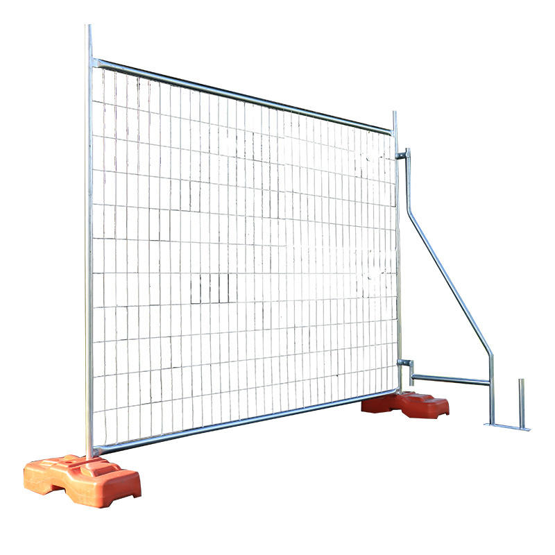 2.1m*2.4m Large Dog Panel Fence / Crowd Control Security Barrier / Temporary Metal Construction Wall Event Fence Panels