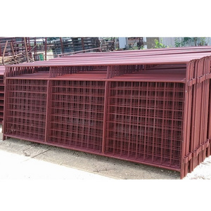 Canada America Galvanized Pipe Metal Corral/Portable Sheep & Goat Horse Cattle Fence/Farm Livestock Yard Gate & Panels