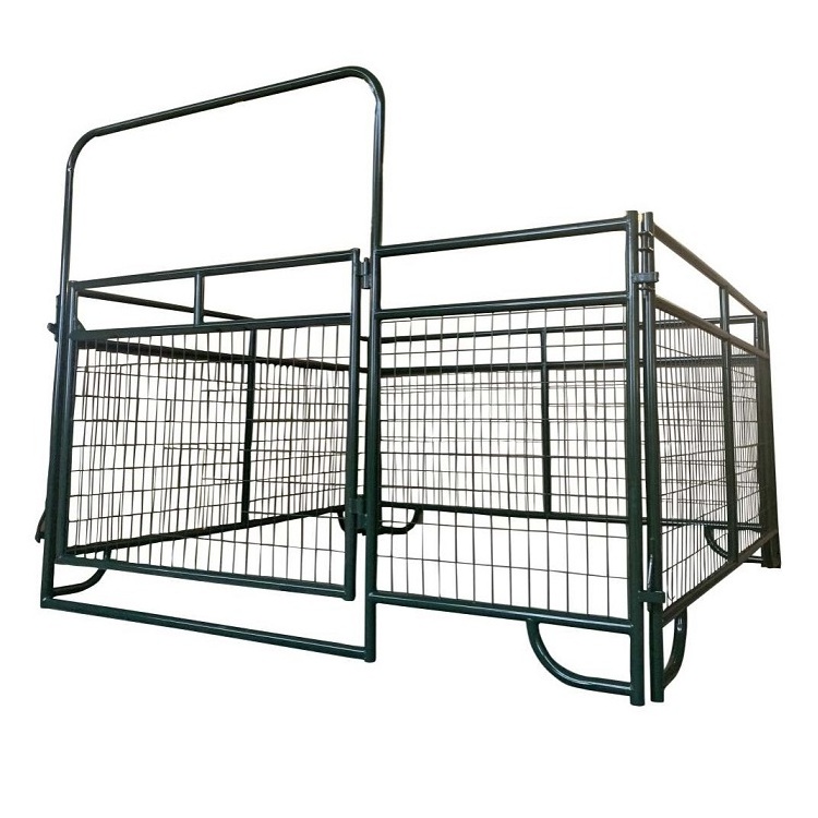 Canada America Galvanized Pipe Metal Corral/Portable Sheep & Goat Horse Cattle Fence/Farm Livestock Yard Gate & Panels