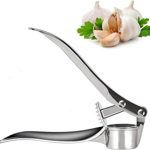 This garlic press set includes a peeler tube roller that is made from food-safe silicone that will help you remove the peel