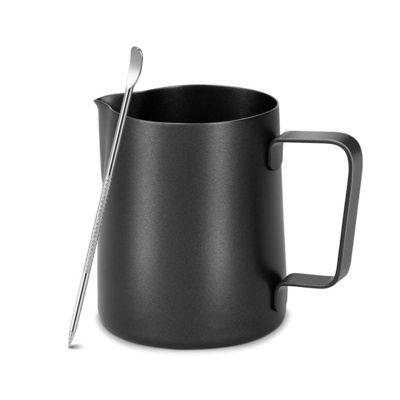 Espresso Steaming Pitcher Stainless Steel 12 oz Coffee Frothing Picther Milk Jug Cappuccino Latte Art Cup